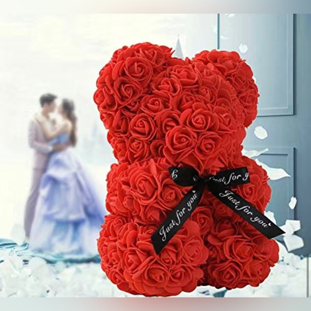Red Rose Teddy Bear